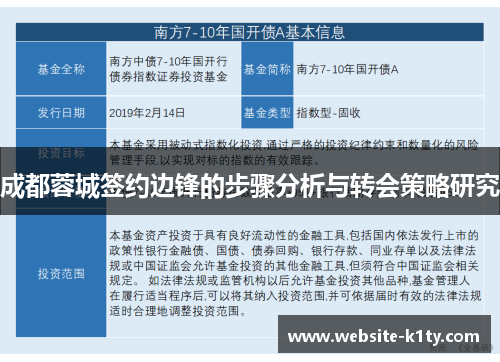 成都蓉城签约边锋的步骤分析与转会策略研究